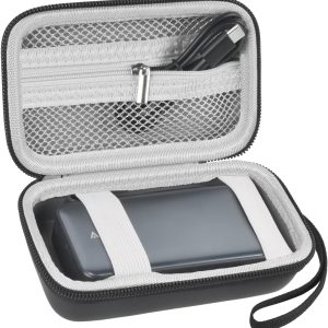 Case Comaptible with Anker Nano Power Bank 10000mAh Power Portable Charger with Built-in USB-C Cable, Storage Carrying Holder Fits for Anker Power IQ 3.0 Battery Pack & USB C Charger ( Box Only)